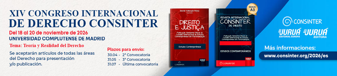 Consinter 2026 - SAVE THE DATE